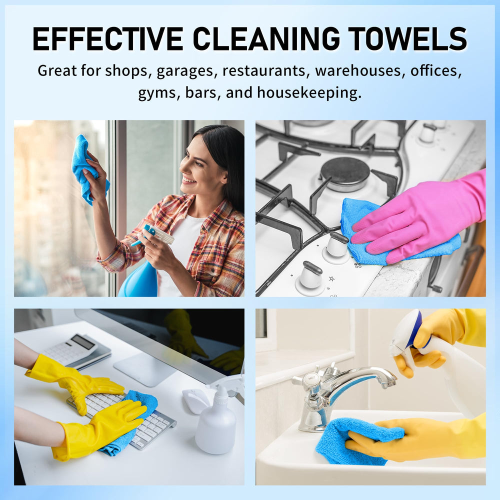 Homerhyme all-purpose shop towels suitable for home, garage, or office cleaning.