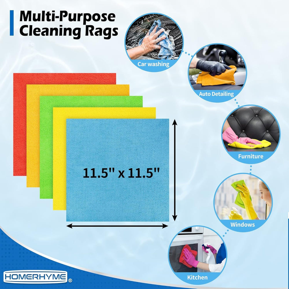 HOMERHYME kitchen and home cleaning rag for counters and appliances