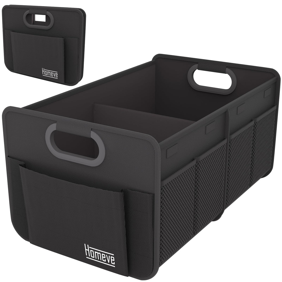 Homeve Trunk Organizer collapsible design keeps trunk tidy and organized