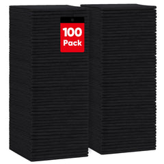 HOMEXCEL black microfiber cloths for car detailing deliver lint-free, scratch-free results