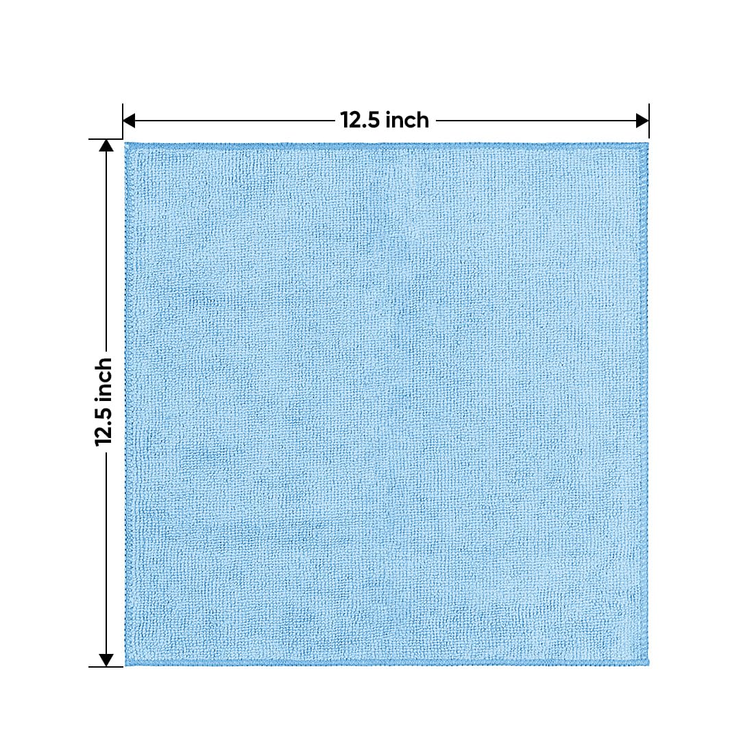 HOMEXCEL glass and surface cleaning microfiber towel for streak-free shine.