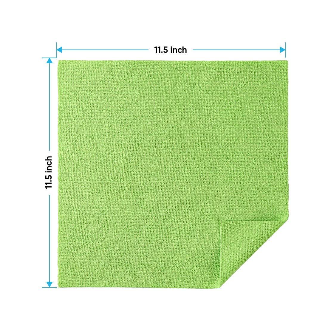 HOMEXCEL scratch-free cloths for windows and mirrors, leaving streak-free results.