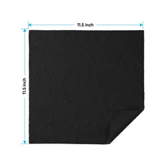 HOMEXCEL microfiber towels for windows and glass provide streak-free clarity