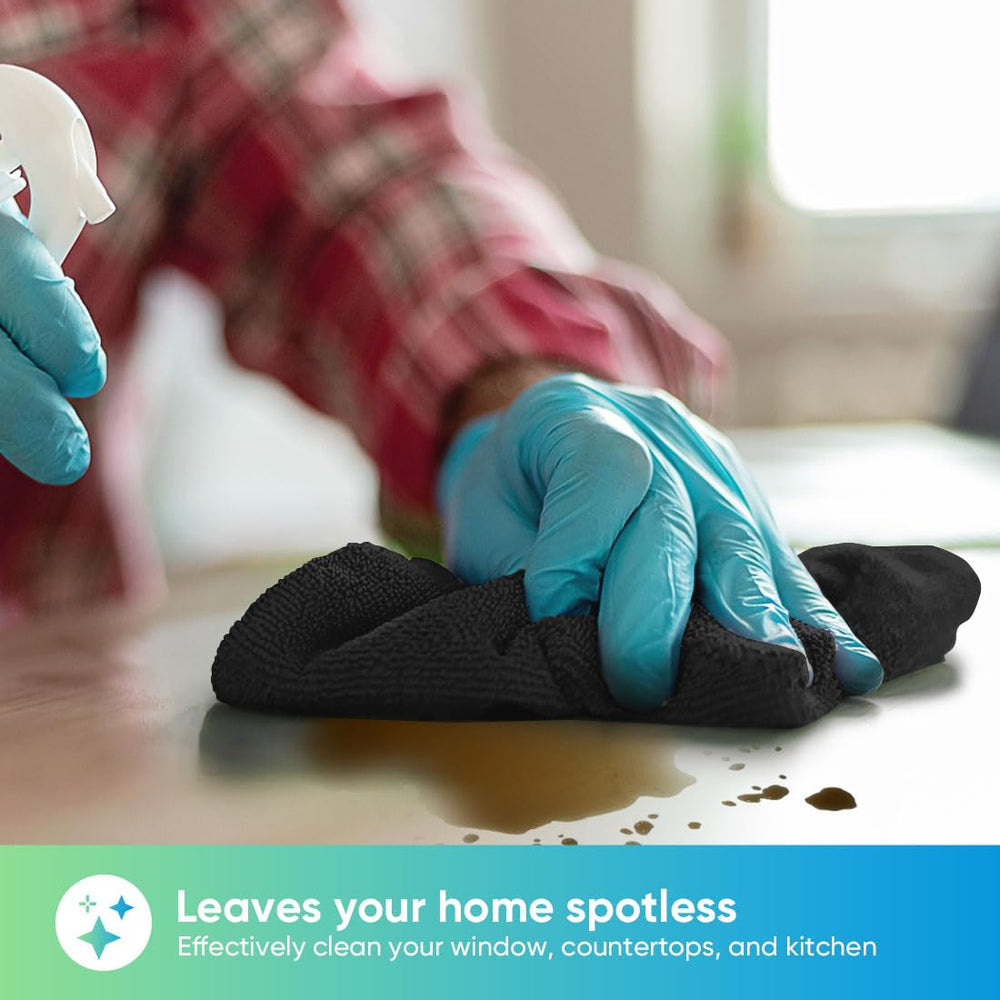 HOMEXCEL quick-dry towels absorb moisture rapidly for ready-to-use cleaning