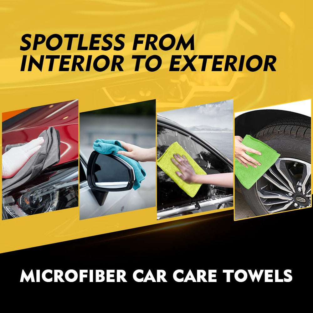 HOMEXCEL soft scratch-free cleaning towel protects finishes during polishing