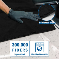 HOMEXCEL close-up of ultra-absorbent microfiber fibers