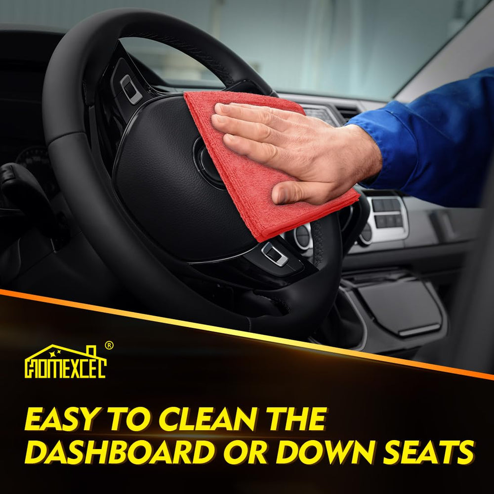 HOMEXCEL versatile cleaning cloth suitable for home and car tasks.
