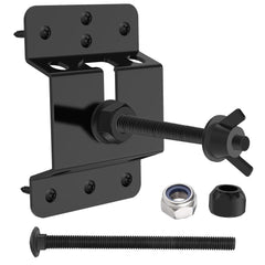 Homydom spare tire wall mount bracket secures tires on enclosed trailers.