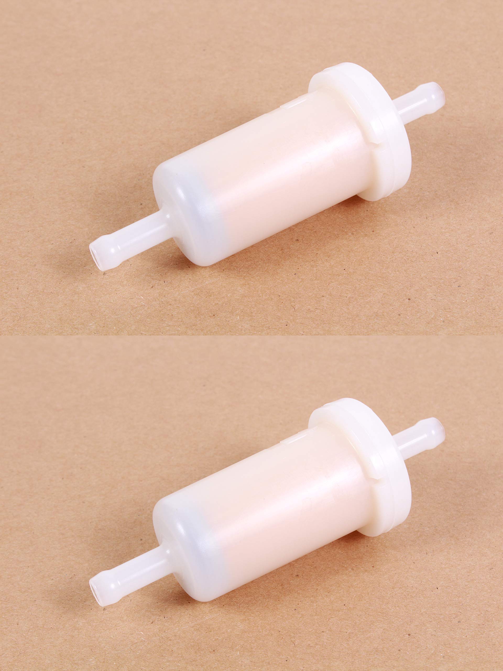 Honda 16910-Z6L-003 fuel filter front view, two-pack for reliable filtration