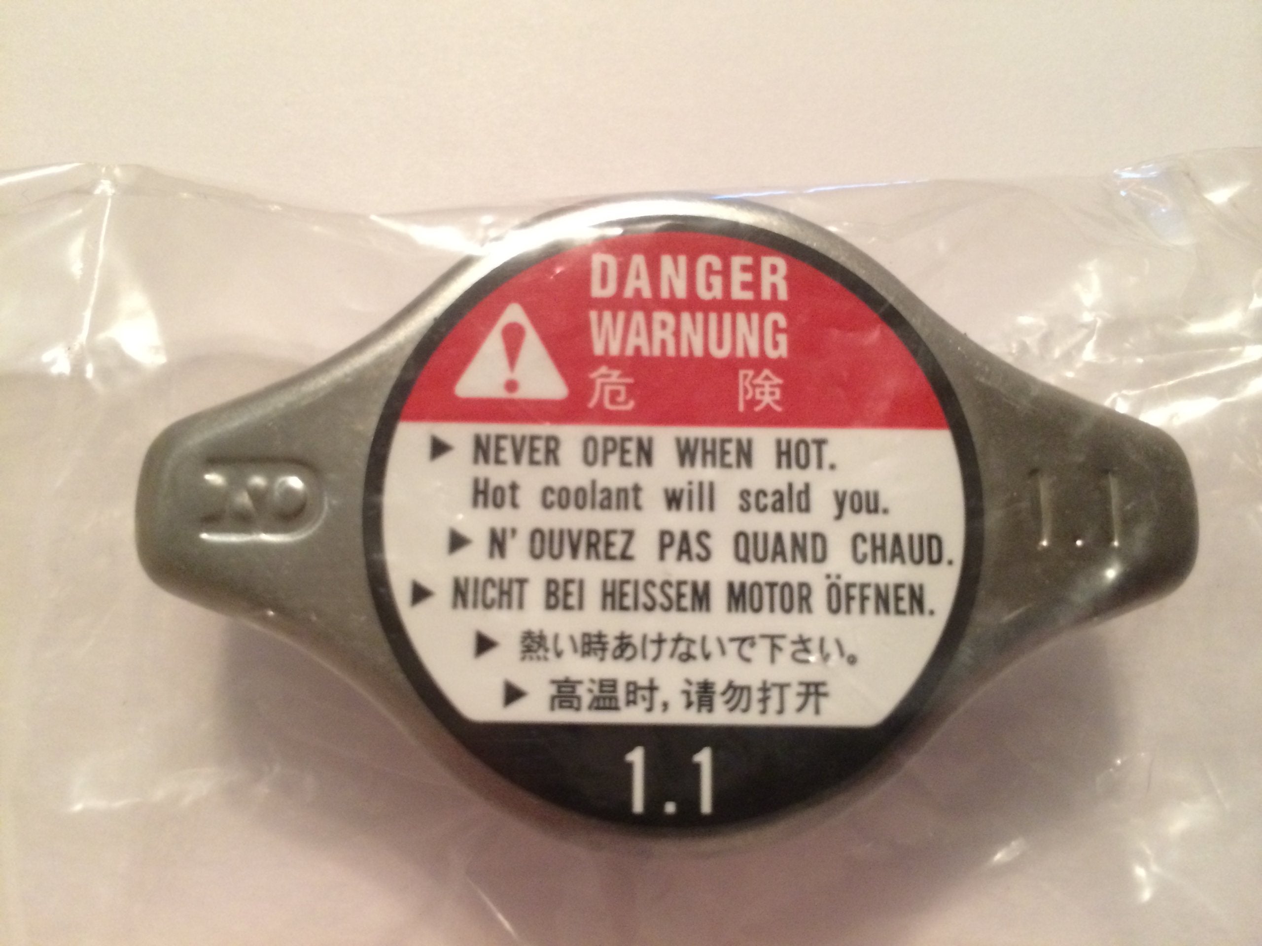Genuine Honda cap with model 19045-PAA-A01 visible for compatible engines.