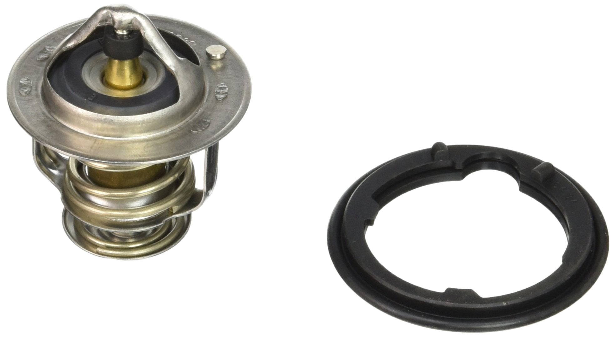 The Honda 19301-PAA-306 thermostat on a workbench for reliable engine cooling.