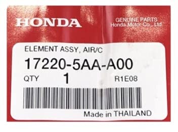Honda Genuine Element Air Cleaner close-up emphasizing precise fit and airflow.