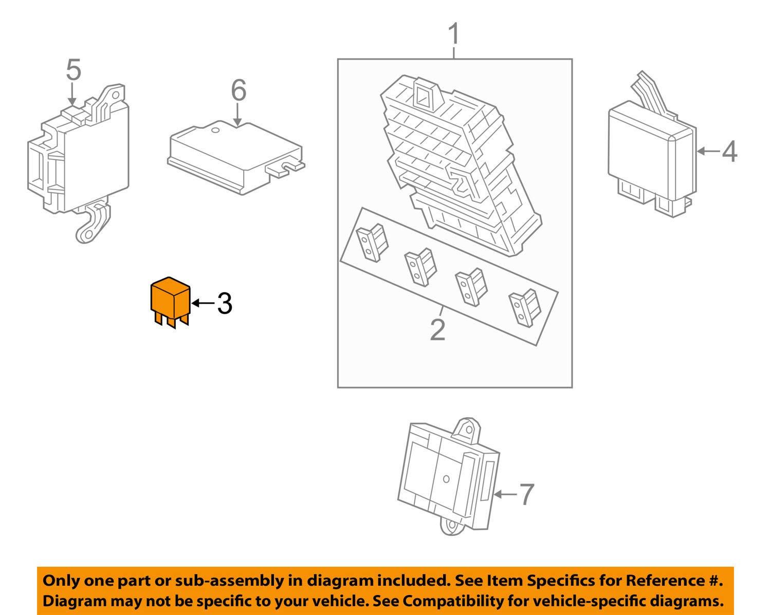 Honda Genuine Relay Assembly in box shows easy OEM replacement.