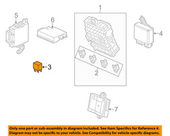 Honda Genuine Relay Assembly in box shows easy OEM replacement.