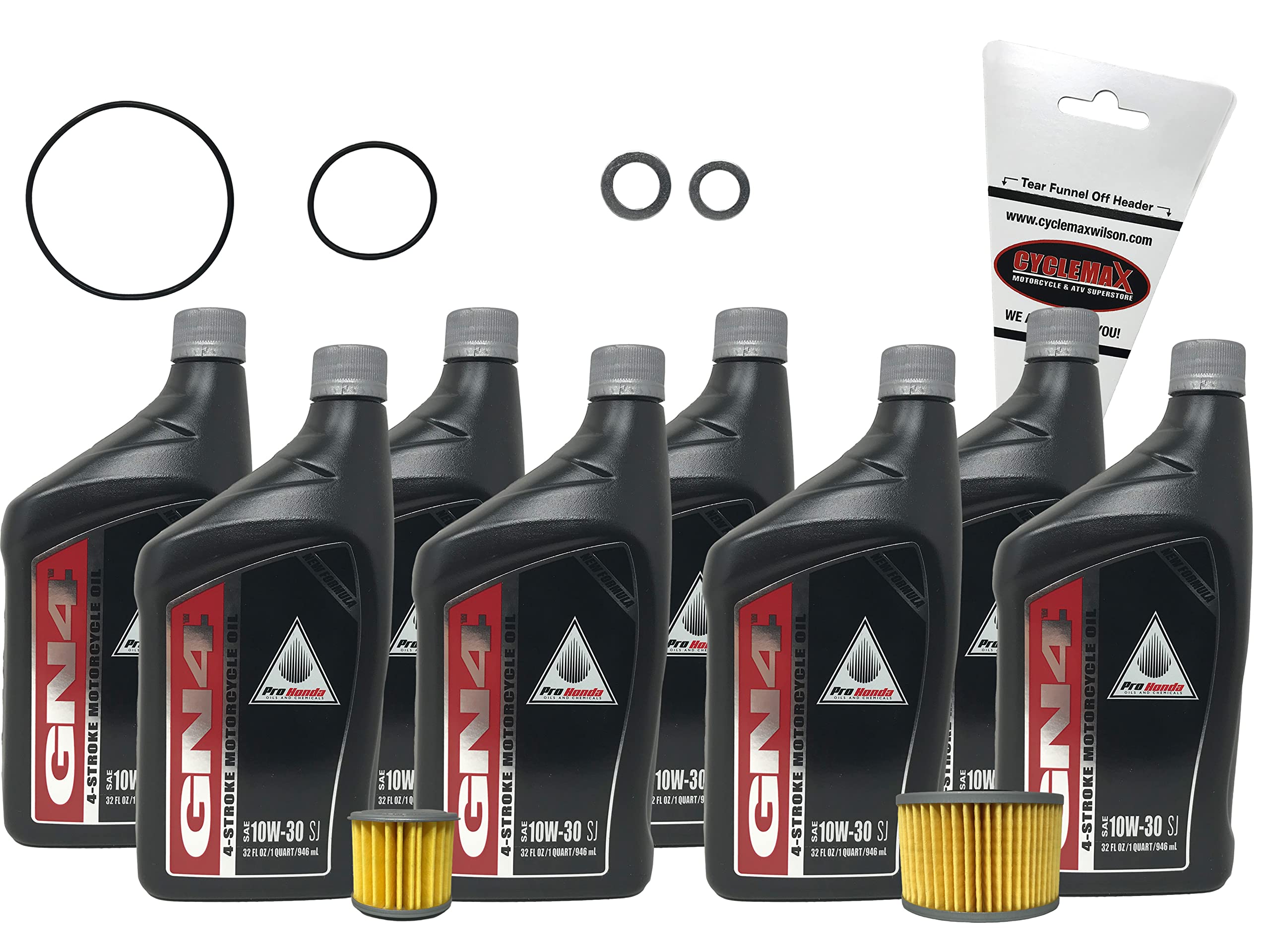 Honda Pioneer 1000 OEM oil change kit for engine and transmission oil, DIY maintenance ready