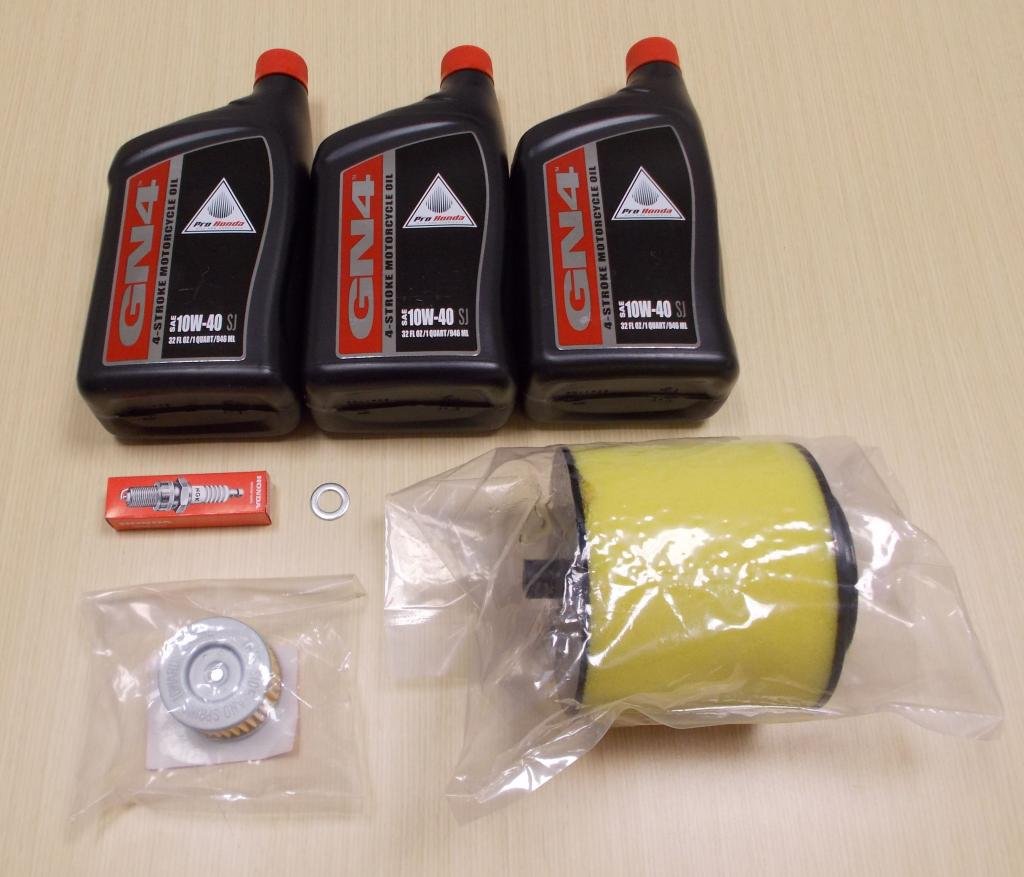 Honda TRX450 Foreman service kit front view for easy maintenance