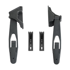 HONFQP hood latch with catch bracket front view for Freightliner Columbia, improved hood security.