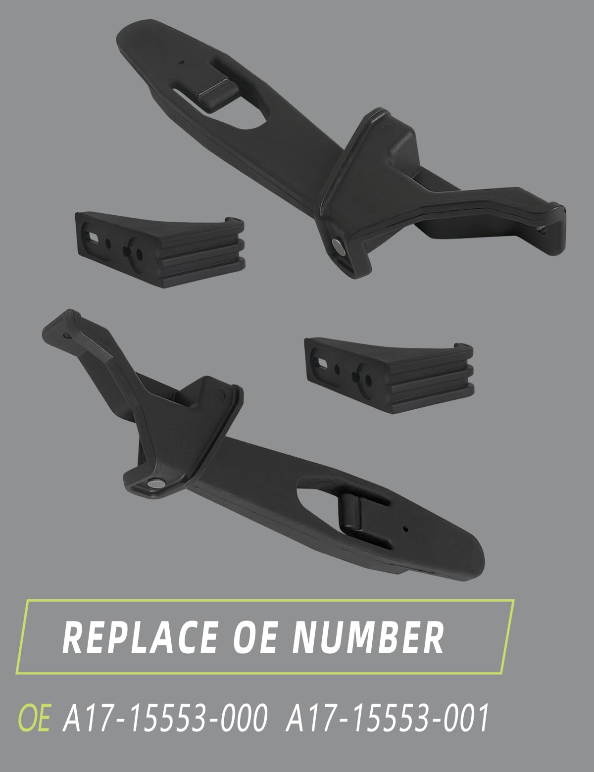 HONFQP left-hood side latch demonstrates simple installation on Freightliner Columbia.