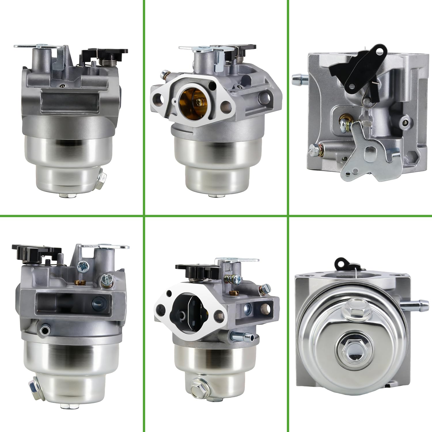 HOOAI carburetor body detail emphasizes robust construction for field use.