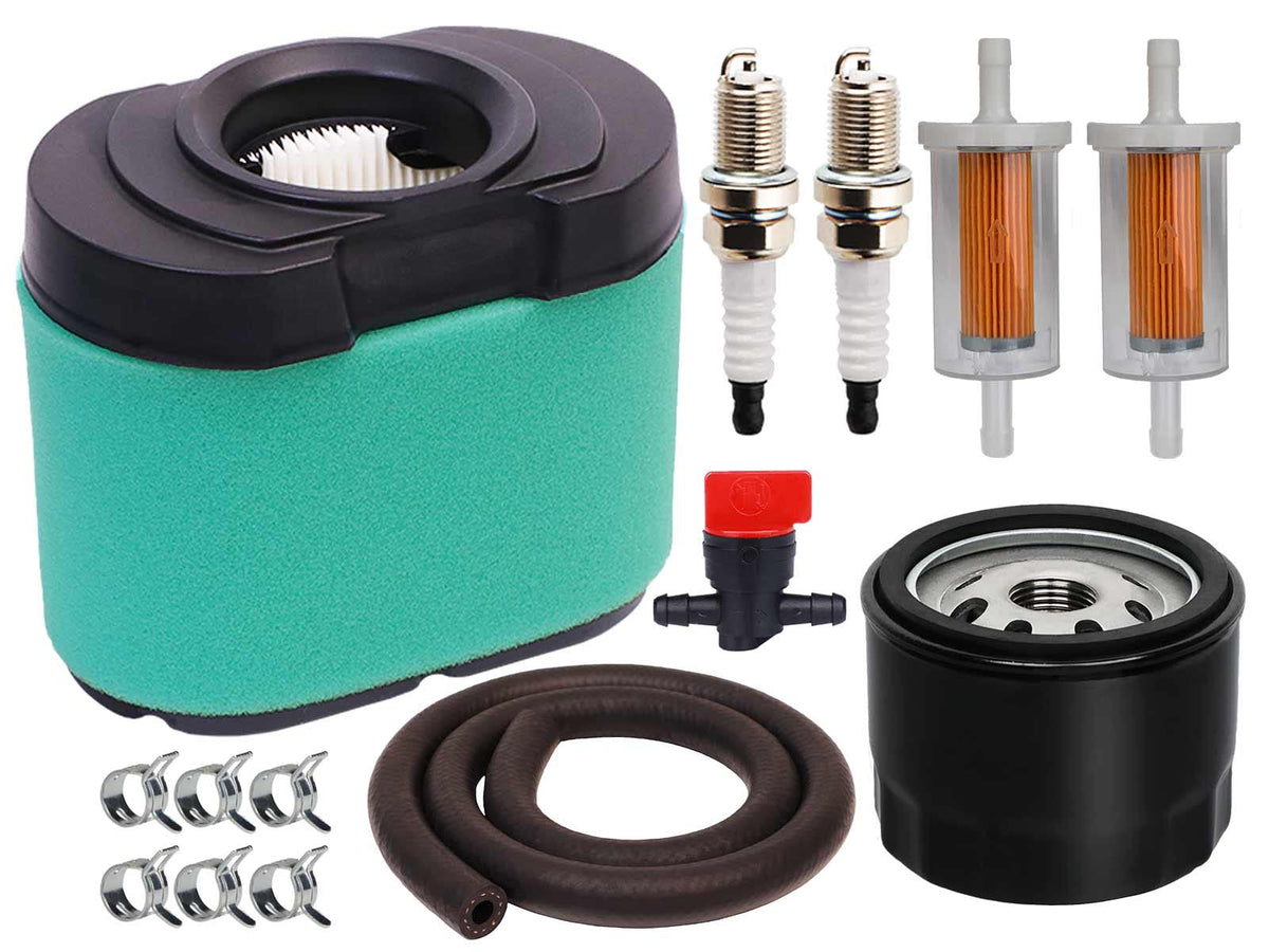 HOODELL 792105 air filter kit protects the engine from dust during mowing.