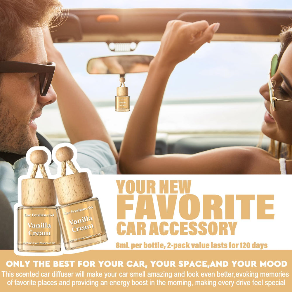HoogaLife easy-install hanging car diffuser ready for use