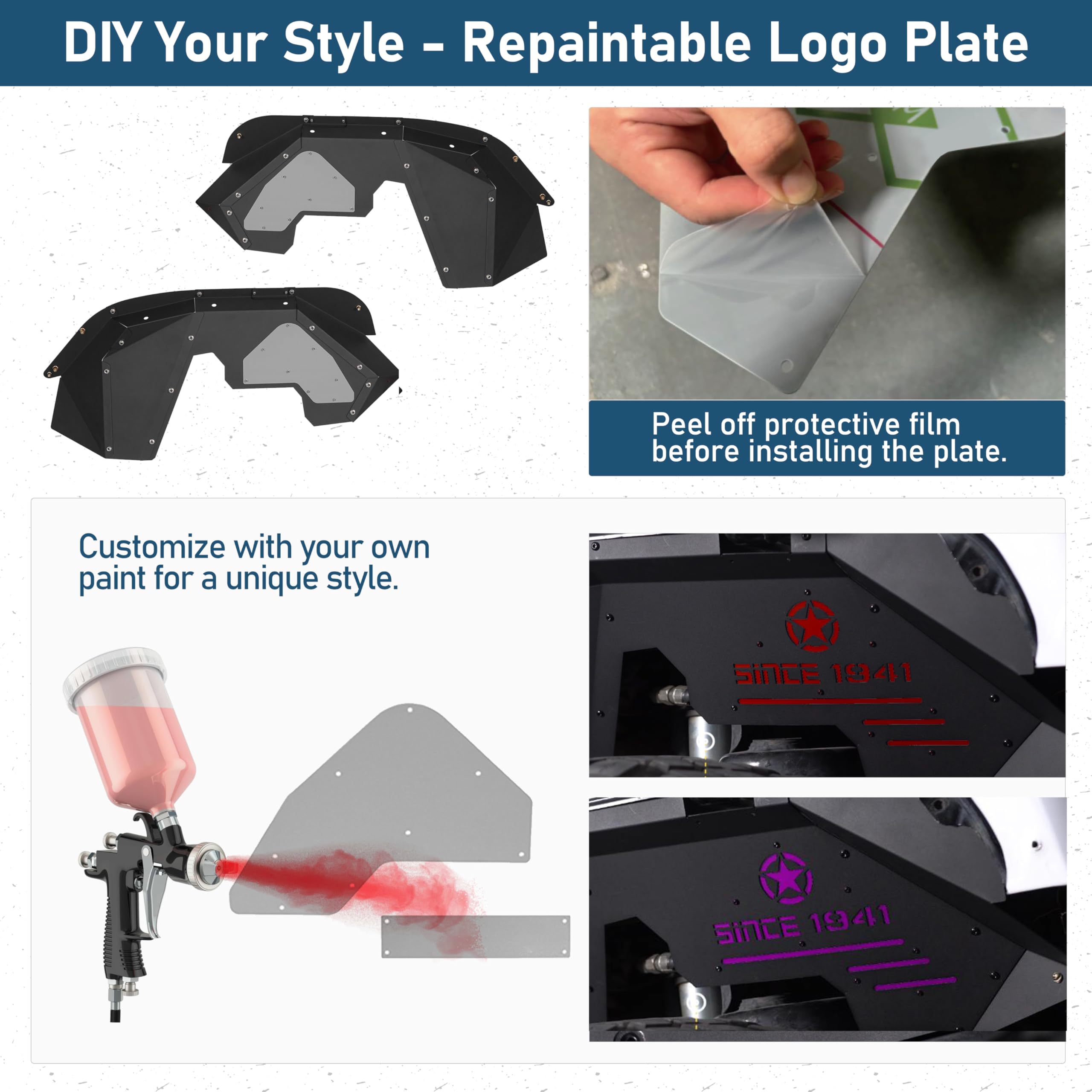 Hooke Road installation kit with mounting hardware for easier setup.