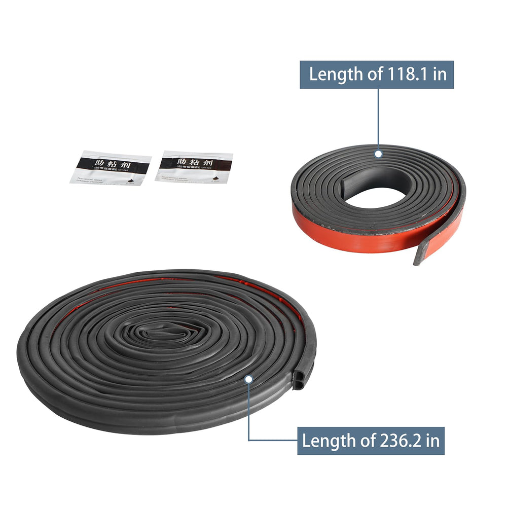 Hooke Road rear cargo area seal reduces water intrusion risk