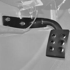 Hooke Road left dead pedal for Jeep JK Wrangler driver-side foot rest to reduce fatigue.