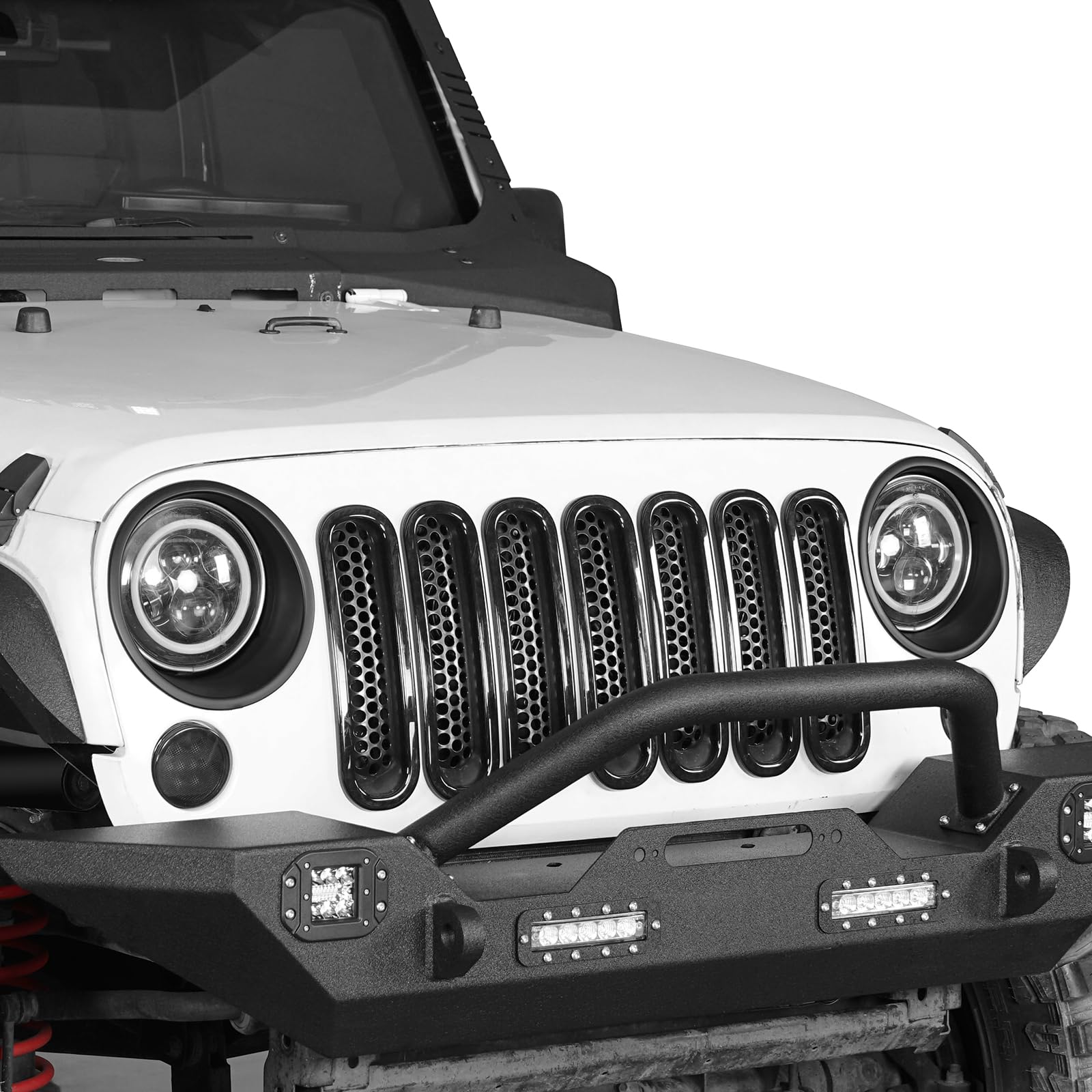 Hooke Road bezels side profile adds aggressive off-road character.