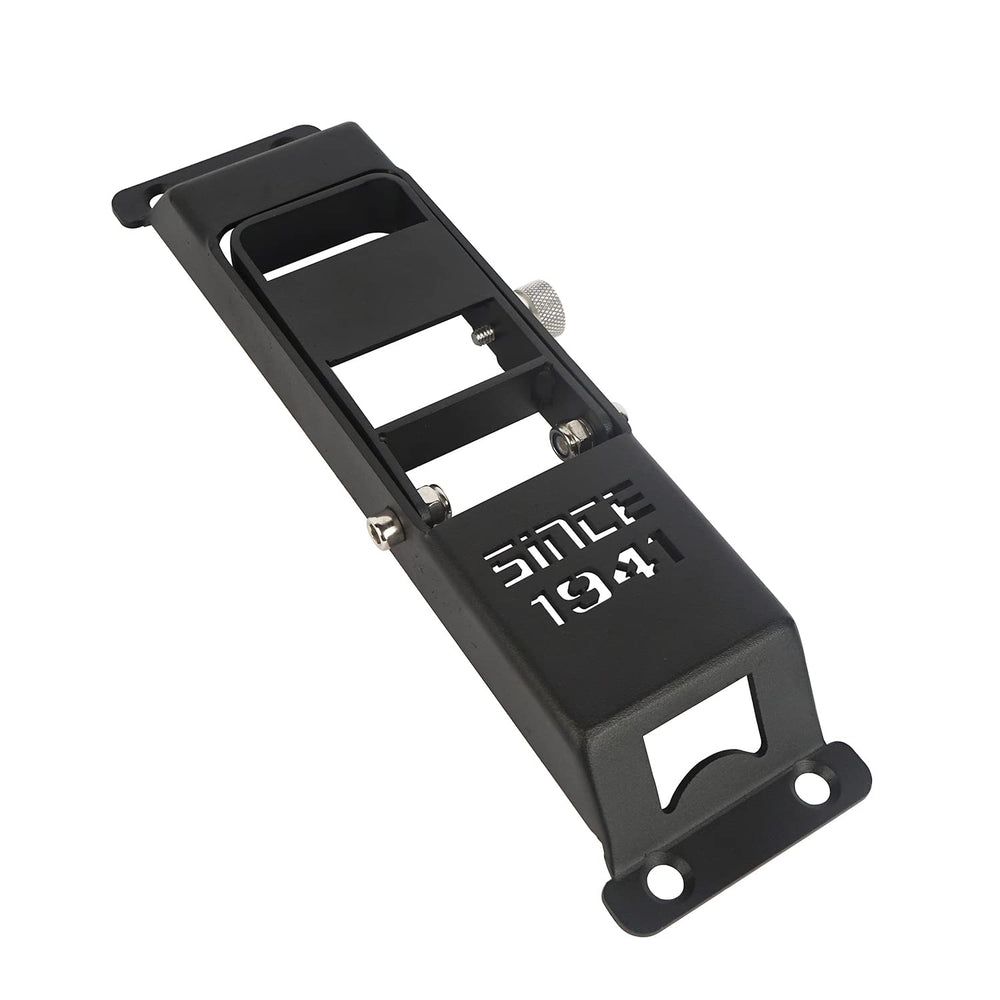 Powder-coated finish complements rugged JK styling and reduces wear.
