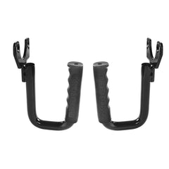 Hooke Road front grab handle assembly aids easy entry on rugged trails.