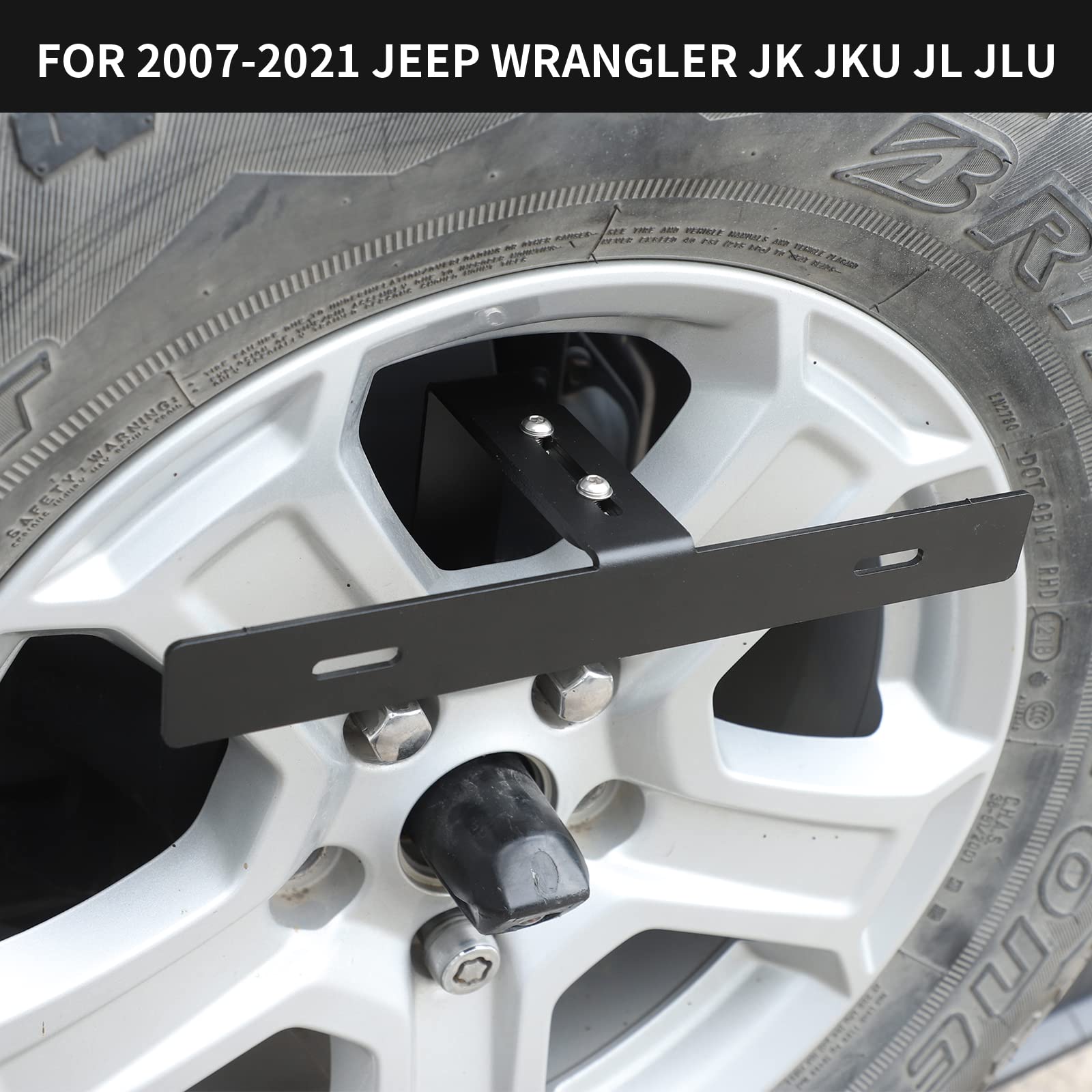 Hoolcar bracket compatible with 2007-2021 Jeep Wrangler models