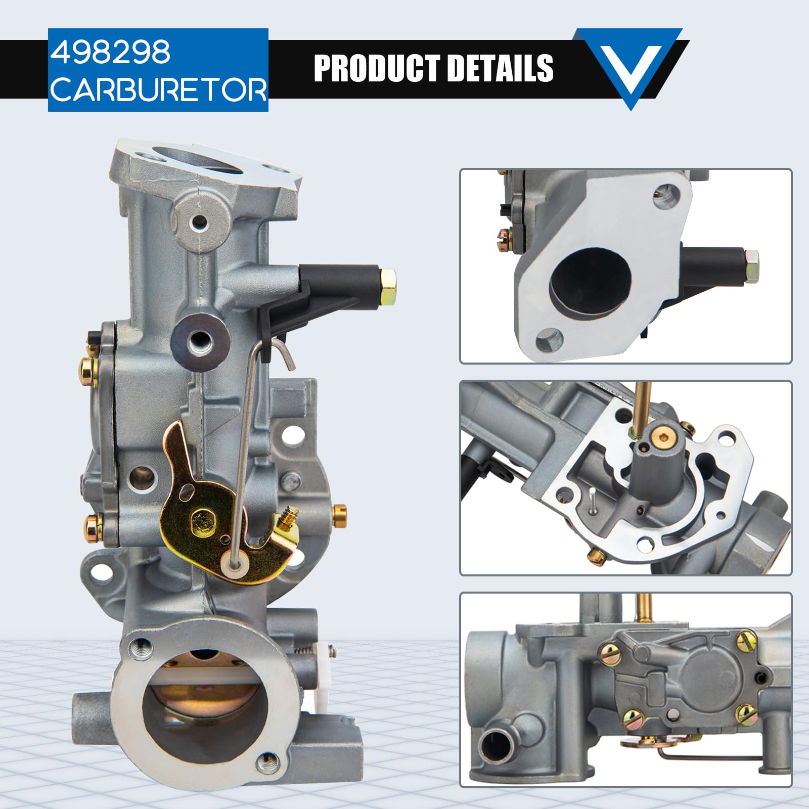 HOOTO 498298 tune-up kit components laid out for quick maintenance.