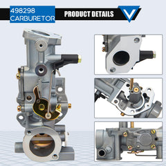 HOOTO 498298 tune-up kit components laid out for quick maintenance.