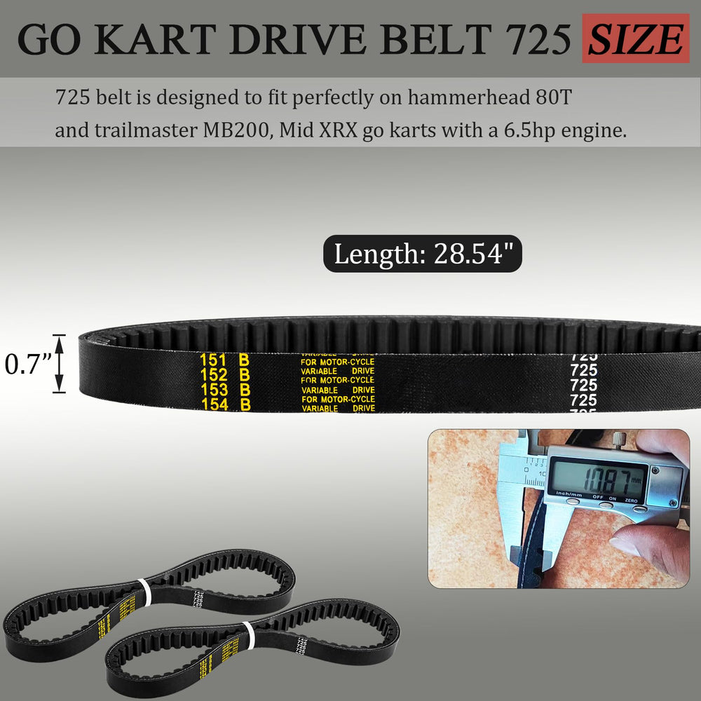 HOOTO 725 belt Mid XRX fit enables steady power delivery