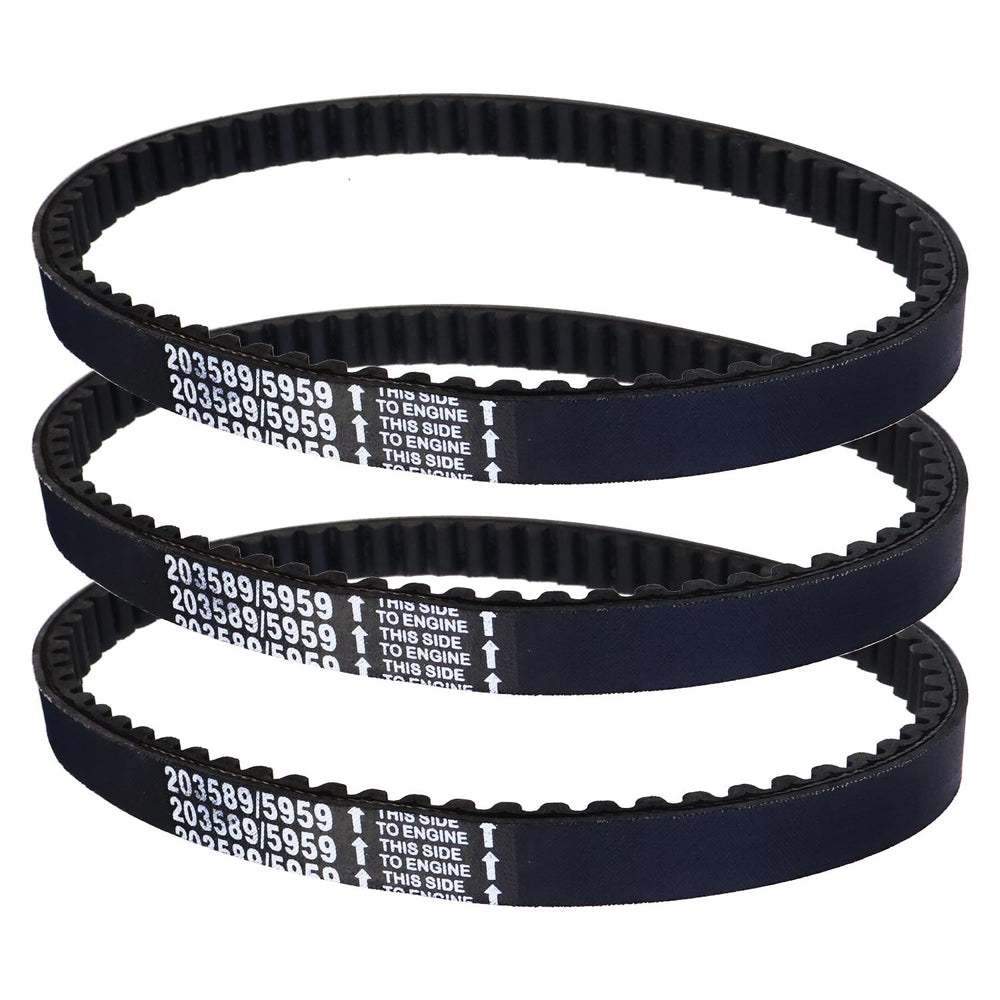 HOOUP 30 Series drive belt front view for smooth power transfer.