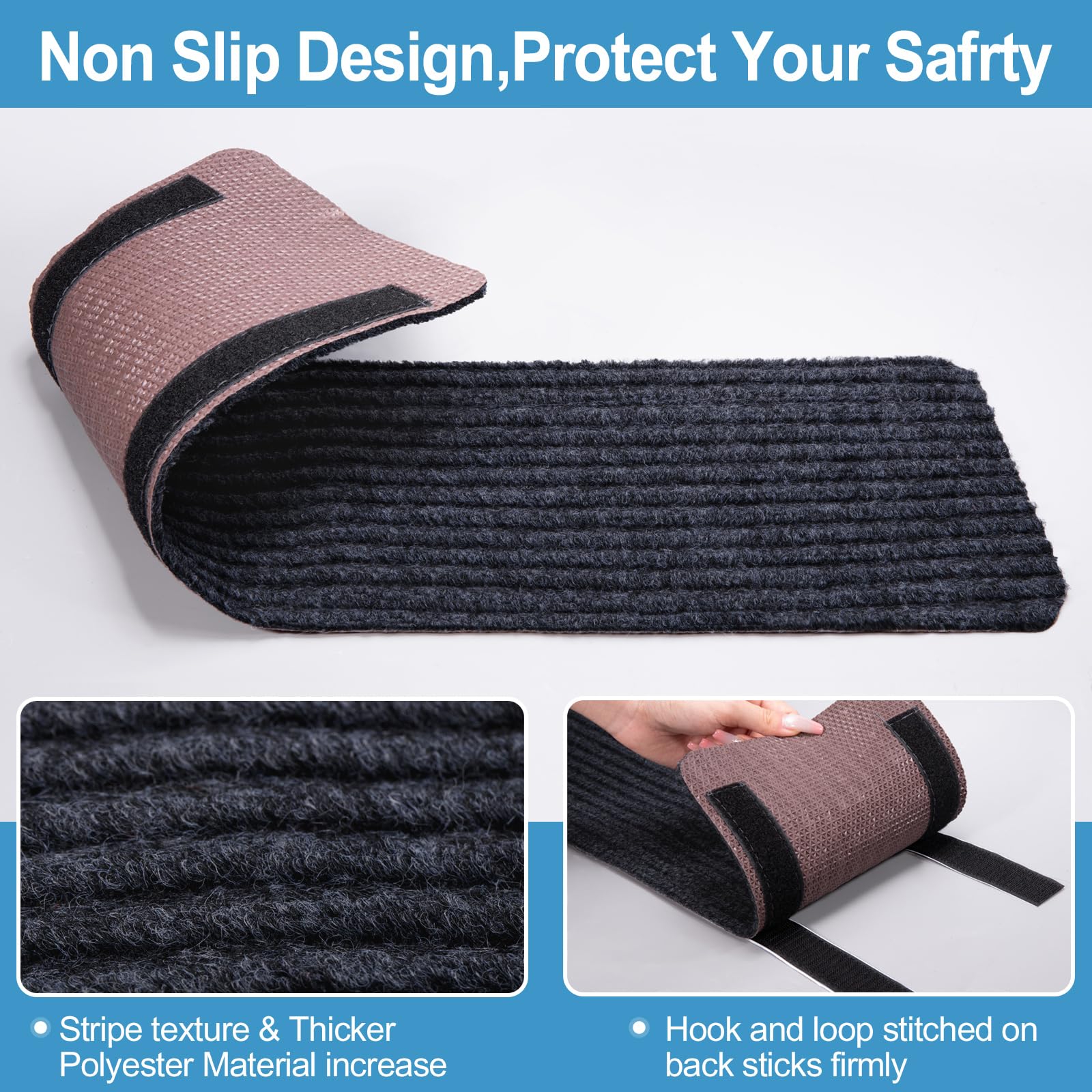 HOPEVIVA RV Step Covers are easy to install