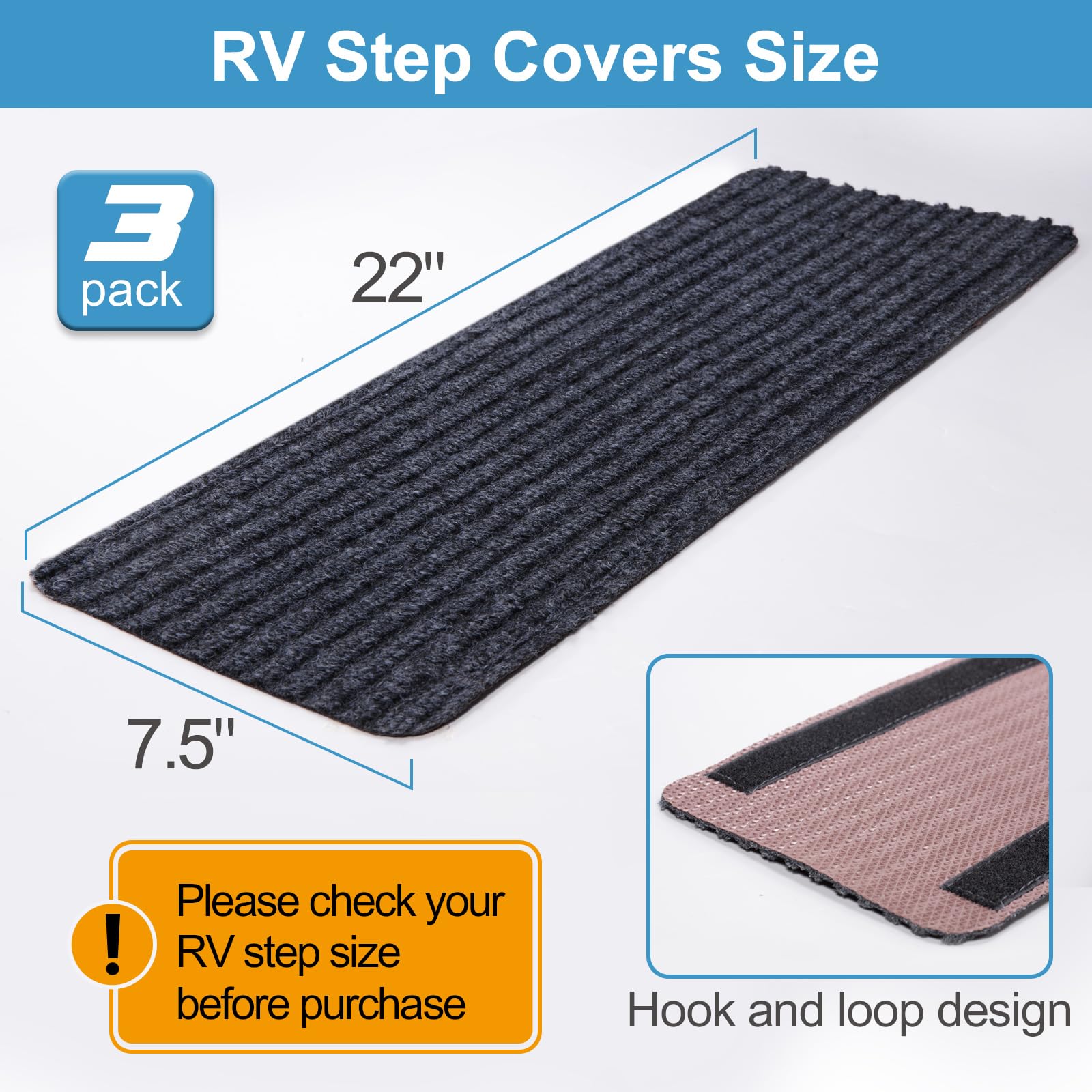 HOPEVIVA kit includes three covers and six tape strips