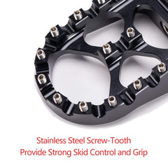 7075-T6 aluminum construction delivers high strength with lightweight performance.