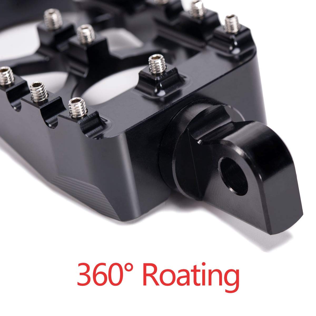 Anti-slip teeth on Hopider pegs provide secure grip during rides.