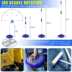 HORDALOR windshield squeegee for streak-free glass