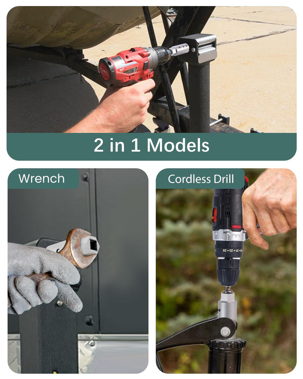 HORTHERO included gaskets and nuts ensure secure, stable assembly