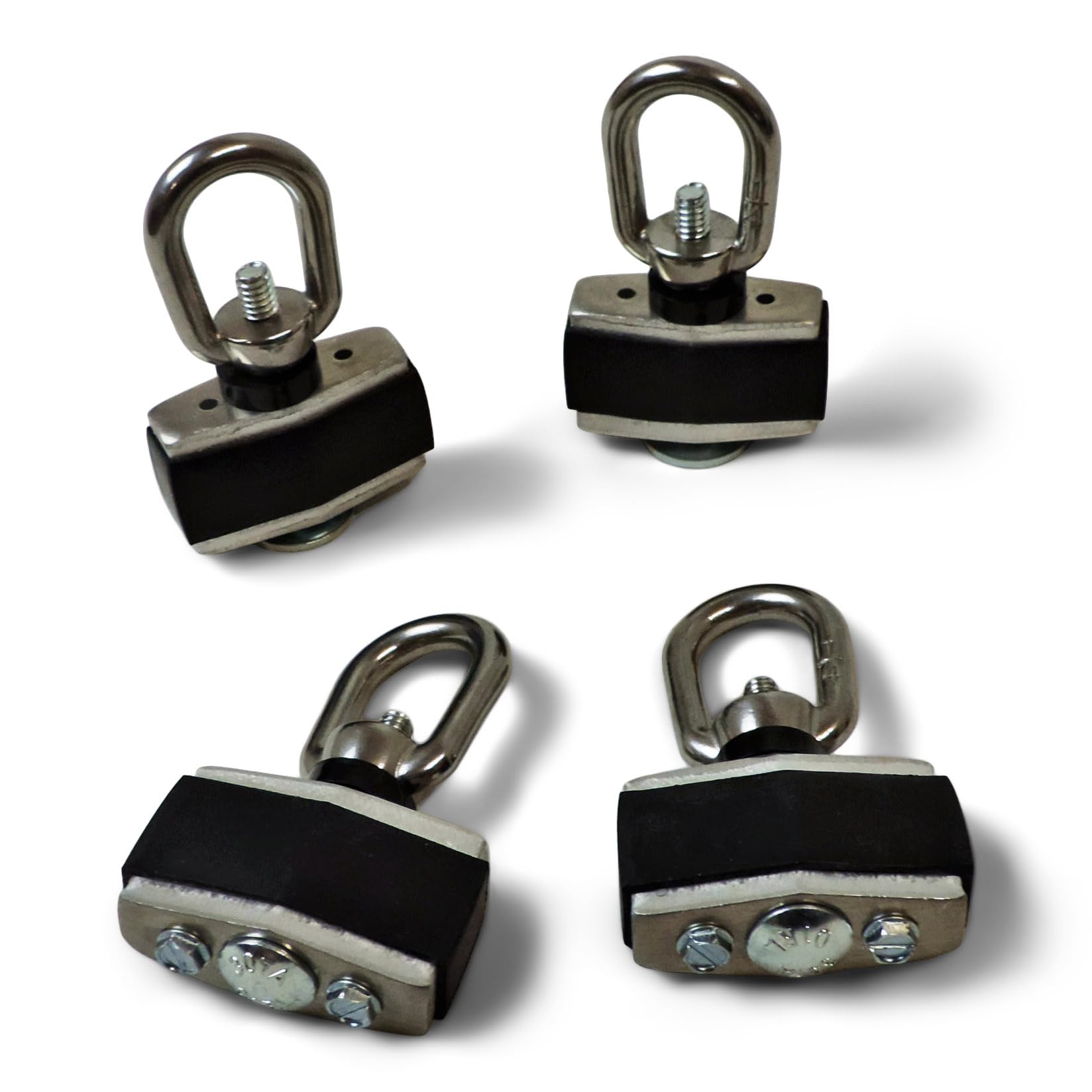 Hornet Outdoors machined aluminum plates deliver a rigid, corrosion-resistant grip.
