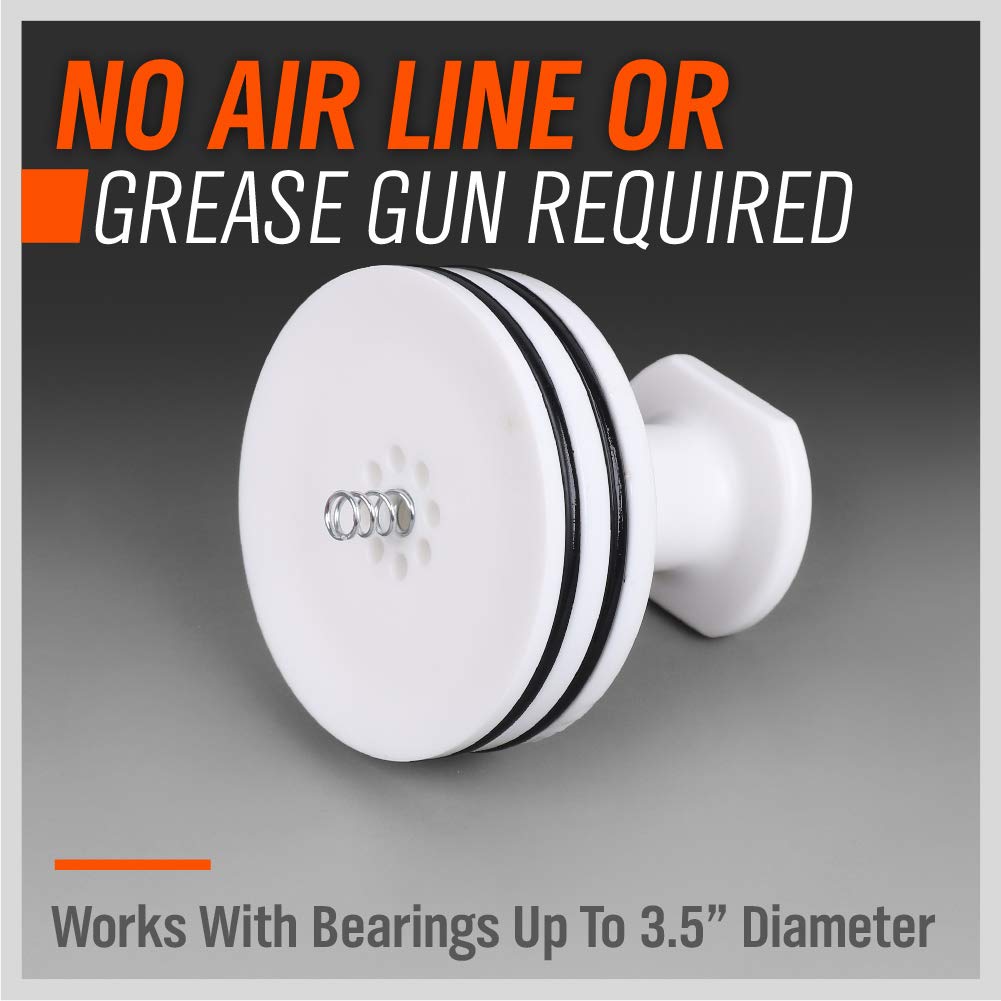 HORUSDY packer works on bearings up to 3-1/2 inches outer diameter