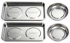 HORUSDY large square magnetic tray keeps small parts organized and protected.