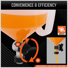 HORUSDY 5 inch extenders reach deep reservoirs for precise pouring