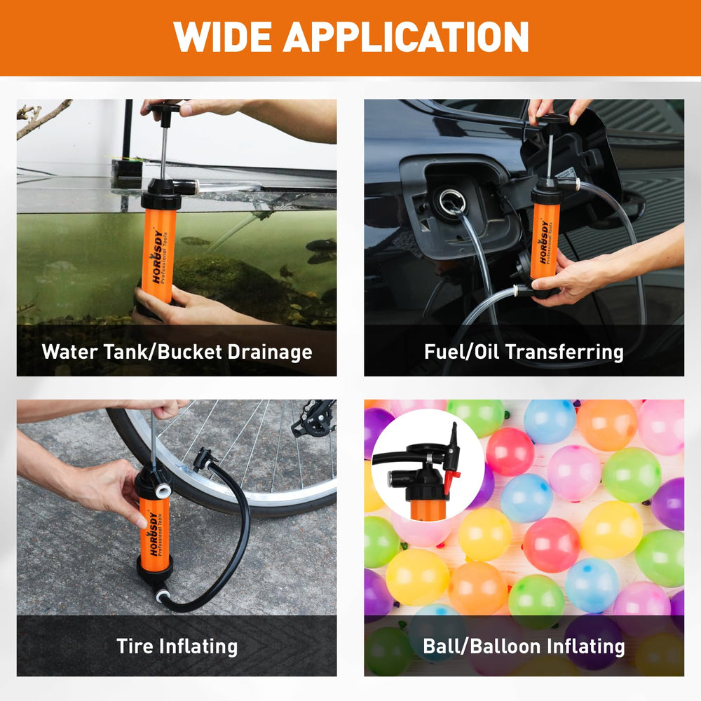 HORUSDY portable design fits in garages, boats, and emergency kits