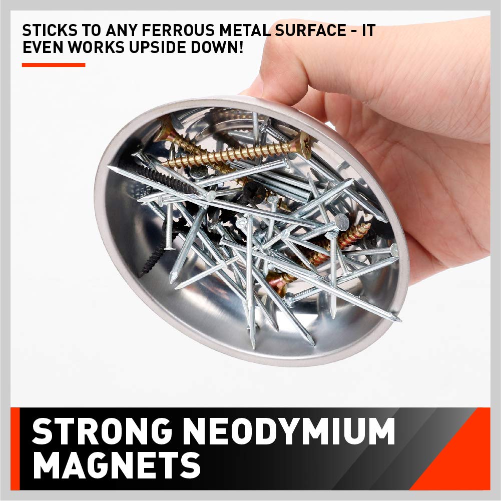 HORUSDY stainless steel durability suits heavy-duty workshop tasks.