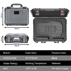 HOSOCASE IP67 waterproof protection guards against water and dust