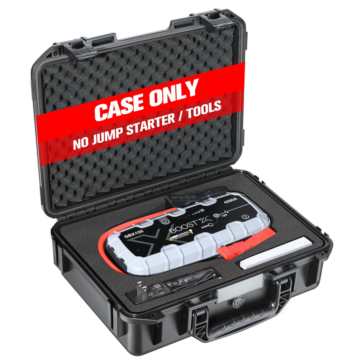 HOSOCASE case shell for NOCO GBX155 GB150 protects gear during transport